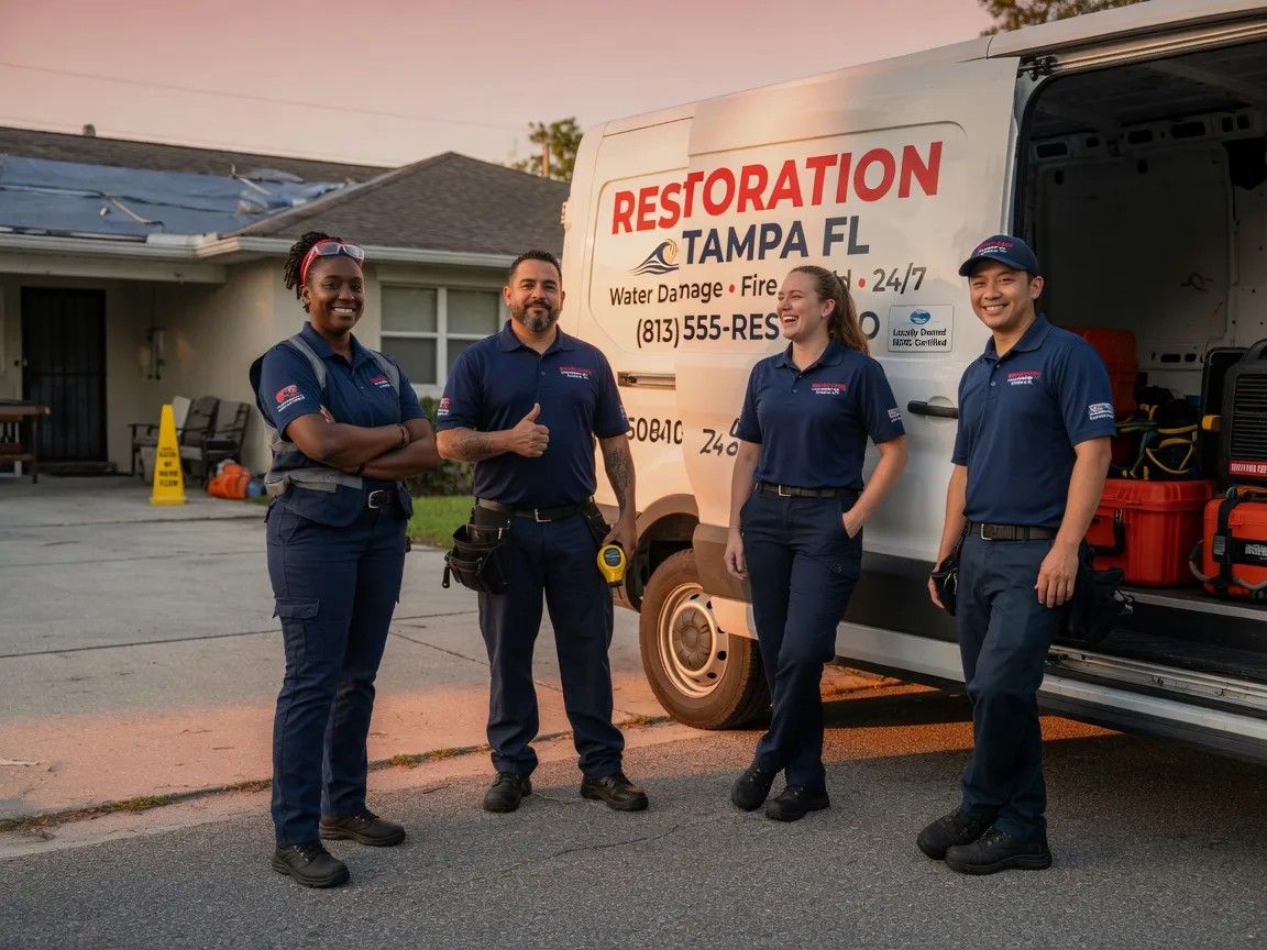 Water Damage Restoration company in West Des Moines, IA